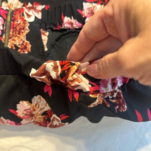 Xlnt Lightweight Barbiecore Floral Zip Up Jacket - Bought in Norway Size 3XL - Picture 12 of 14